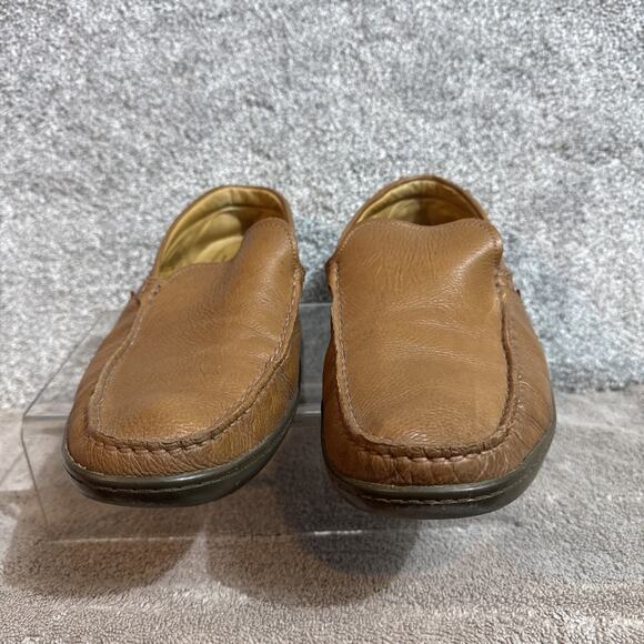 Marc Joseph Loafers Mens Size 13 Office Minimalist Leather Slip On Shoes Luxury